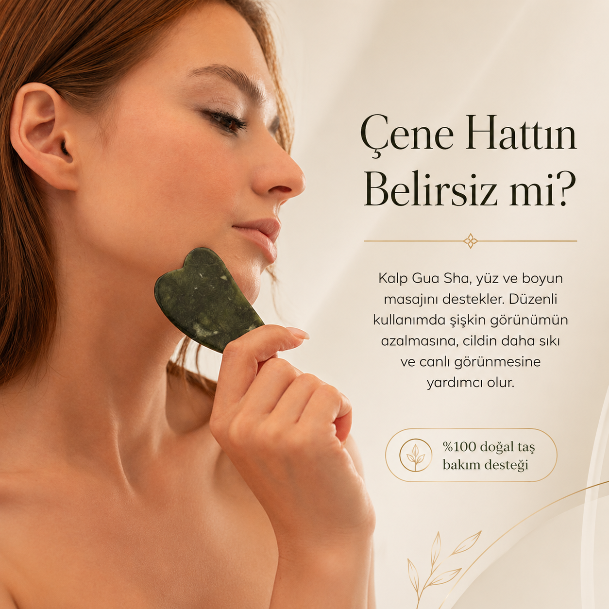 Velissa™ Gua Sha Yüz Masaj Taşı 2'li Set