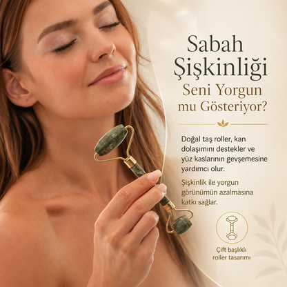 Velissa™ Gua Sha Yüz Masaj Taşı 2'li Set