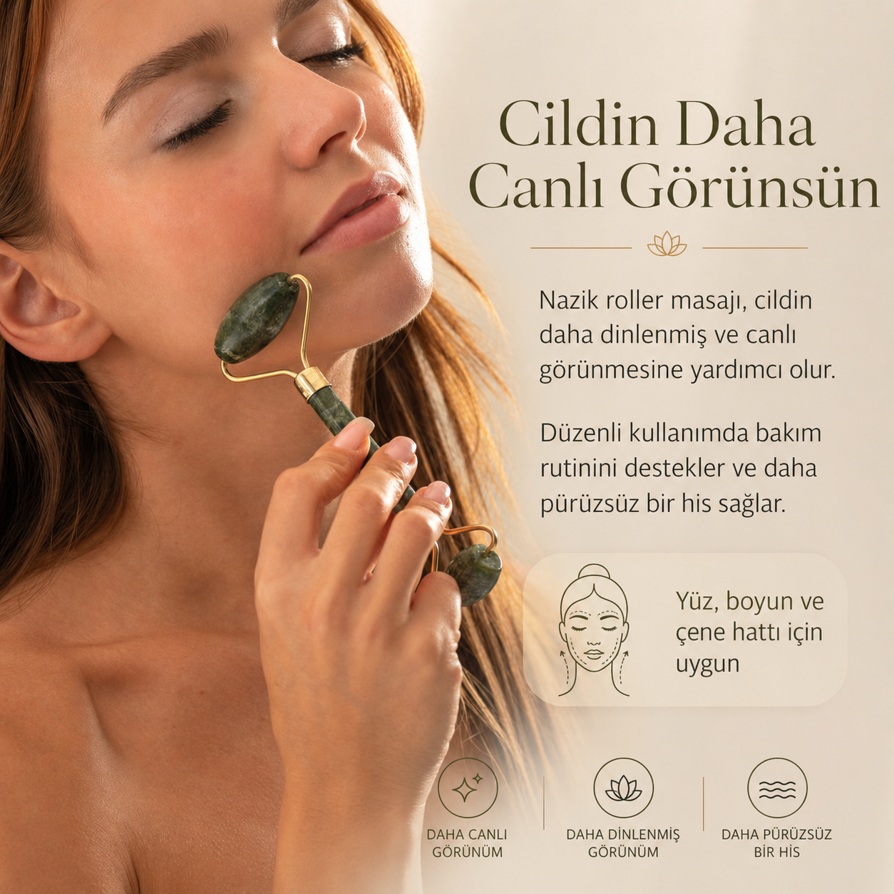 Velissa™ Gua Sha Yüz Masaj Taşı 2'li Set