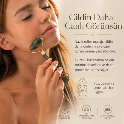 Velissa™ Gua Sha Yüz Masaj Taşı 2'li Set